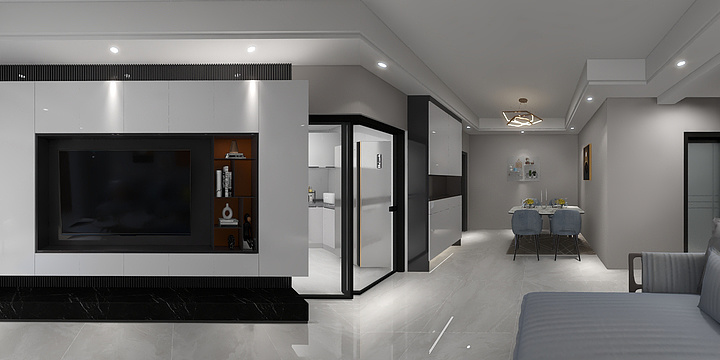 青虹宇-五星现代城-装修设计方案