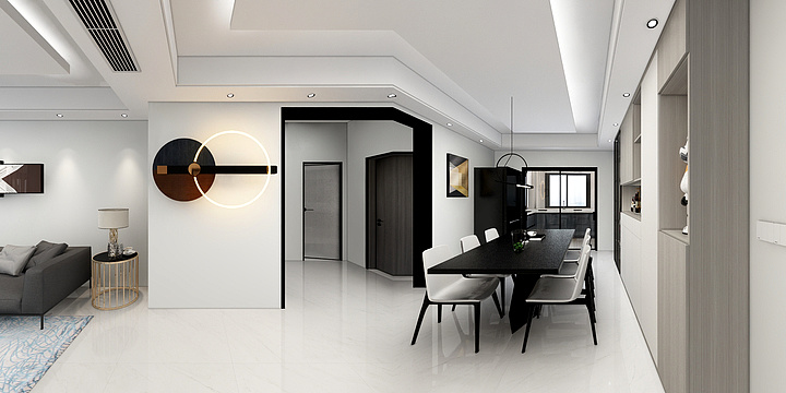 夜无痕mCCc-健康城11栋1402-装修设计方案