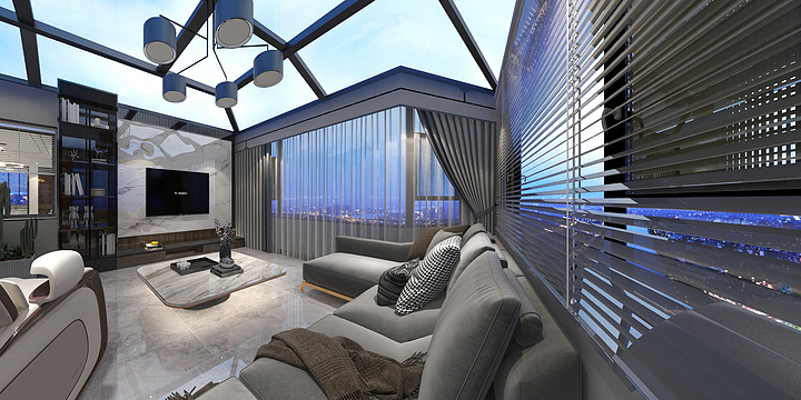 新乔居建材-段家庄10层.dwg-装修设计方案