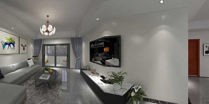 听闻梦醒-奥体紫兰园-装修设计方案