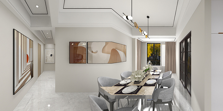 顺其自然AluN-Drawing1.dwg-装修设计方案