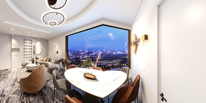 末日改造计划-开放客餐厅-装修设计方案