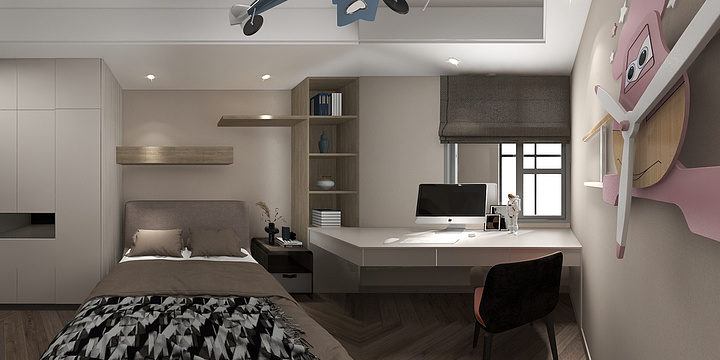 白心禹-望江府效果图.dwg-装修设计方案