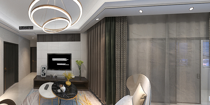 ve劉星鬻-瑞和园89.50㎡B户型3室2厅1卫-装修设计方案