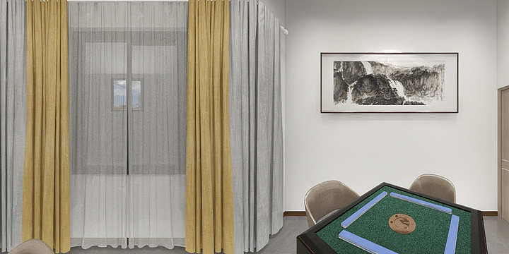 半路的和尚-双盛老街坊茶楼-装修设计方案