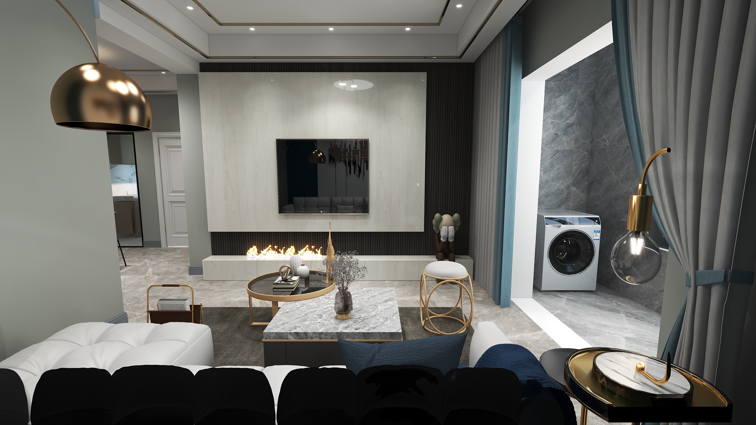 武汉东方世纪装饰-后湖十大家金总-装修设计方案