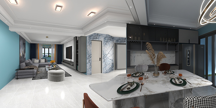 戎森昌源建筑装饰有限公司-成俞花园-装修设计方案