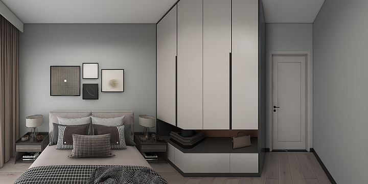 全景装饰室内设计-世茂璀璨新城3幢701雅居-装修设计方案