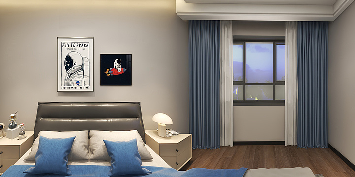 何日晴-金地九珑壁别墅.dwg-装修设计方案