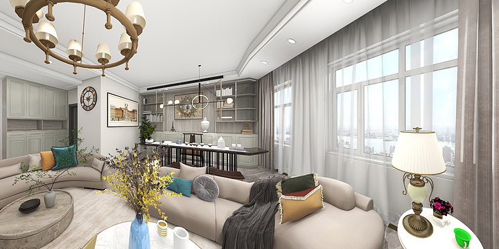 蕁wlpK-泰丰七号-简美-装修设计方案