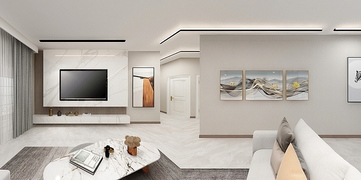 岚庭家居总部-世纪花园-装修设计方案