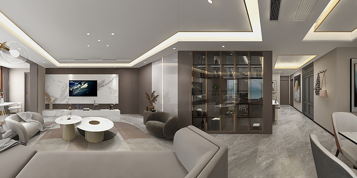 榉木-山水圣邸1-1-1301-装修设计方案