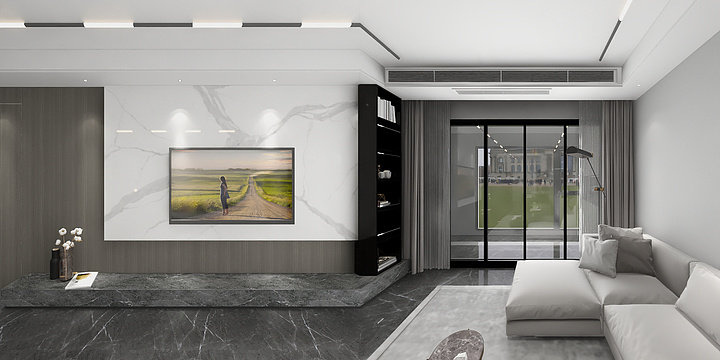 Scw高山流水丶-红豆万花城6-1401-装修设计方案