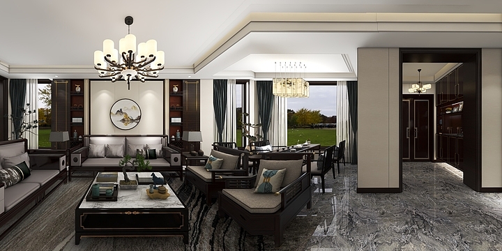 MK深化设计-御园-新中式-装修设计方案