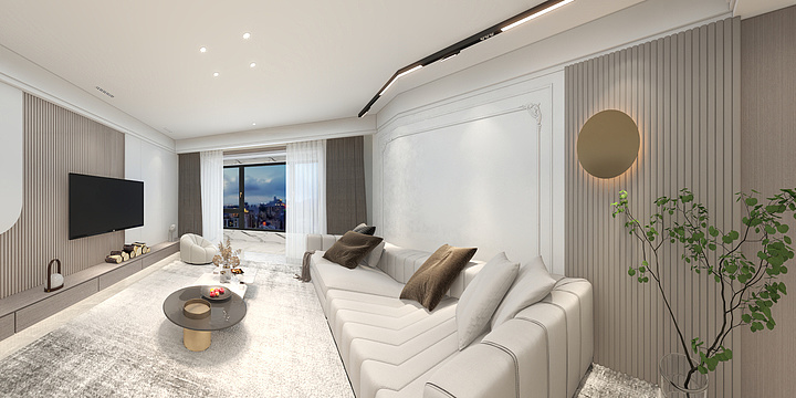 o效果图-意式极简-装修设计方案