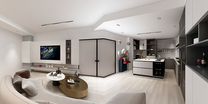 渑池千年舟建材家居-店面-装修设计方案