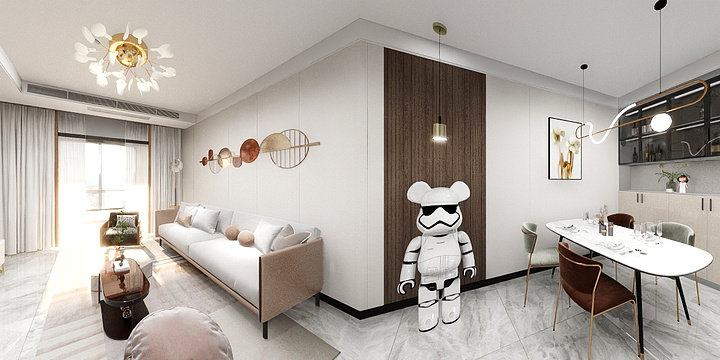 韩先生der-济宁吾悦广场-装修设计方案