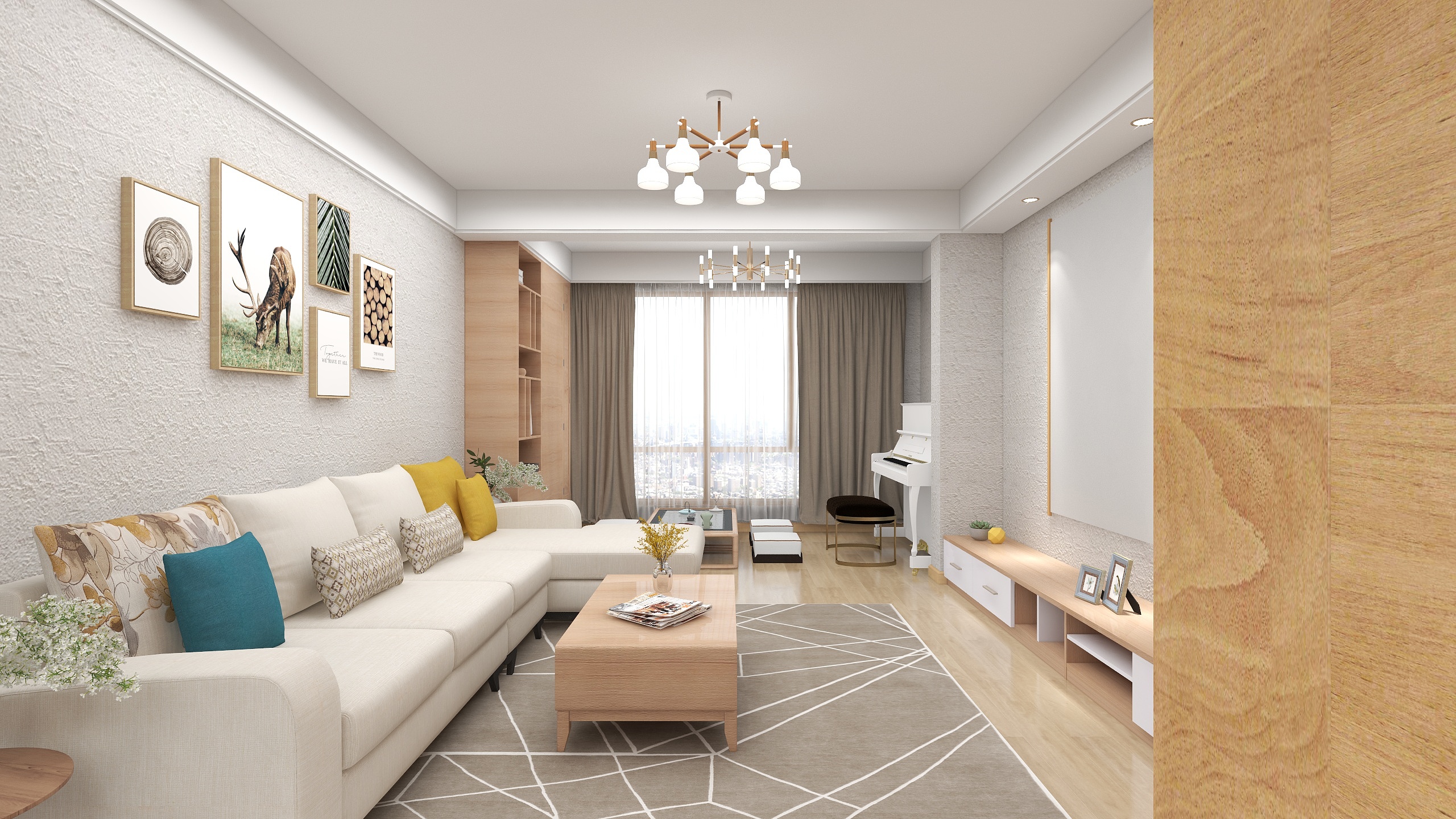 刘囝-中皋宸园效果图.dwg-装修设计方案