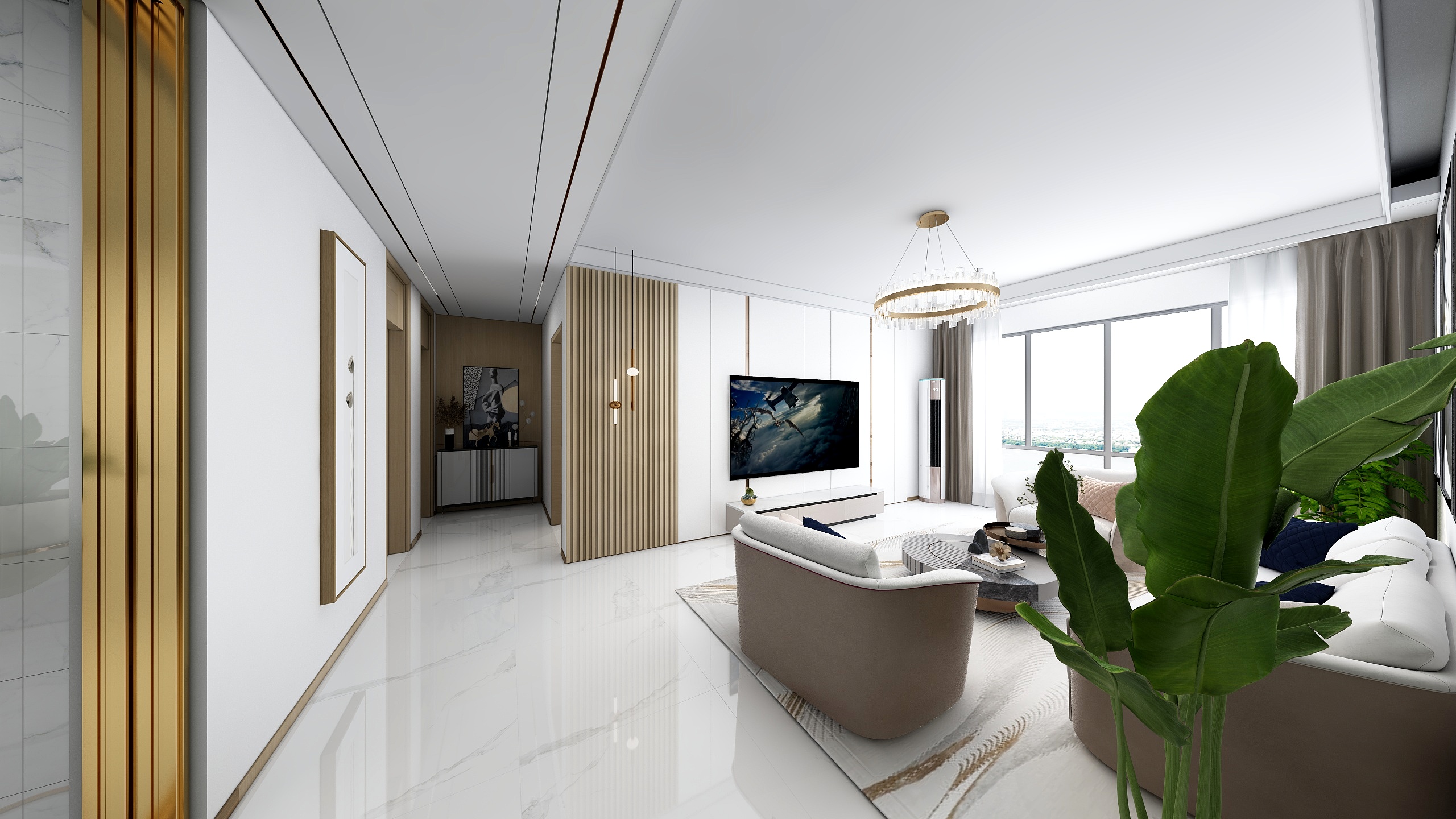 甘肃坤瑜智装科技有限公司-教授福宅-装修设计方案