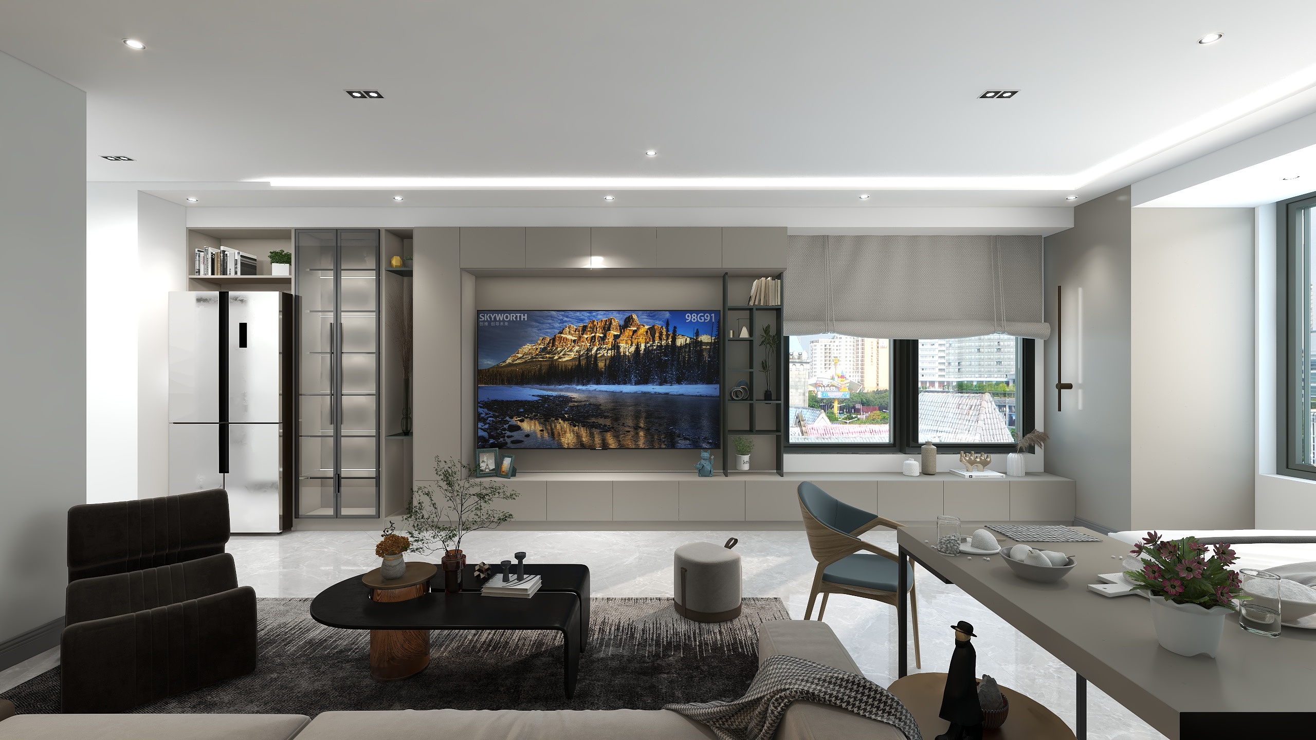 李茹18005306717-帝都公寓(1)(1).dwg-装修设计方案