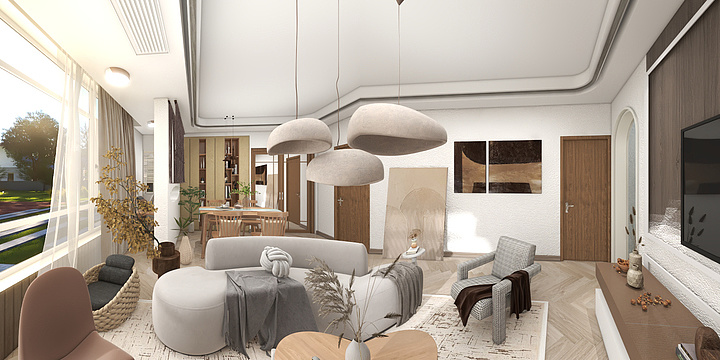 胡婷婷0-瑞和园89.50㎡B户型3室2厅1卫-装修设计方案