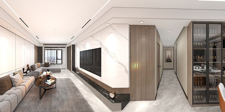 江苏区-如皋-龙游湖壹号.dwg-装修设计方案