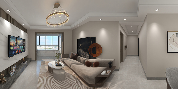 何繁-风清雅苑D户型-装修设计方案