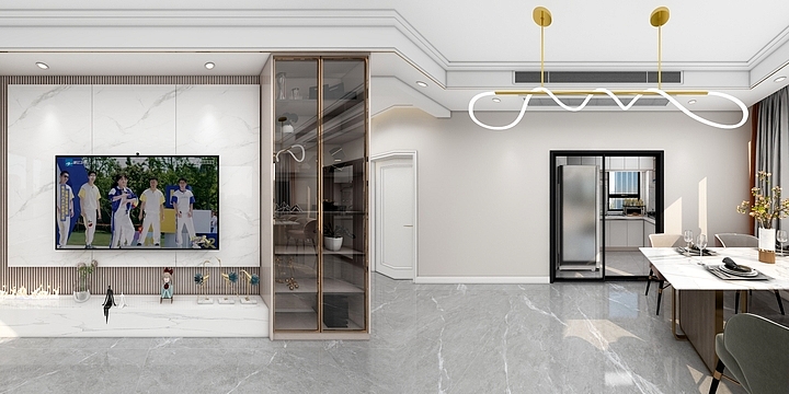 开水易养鱼-安康万达2-2-2303（轻奢）-装修设计方案