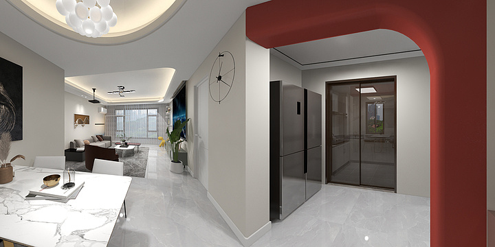 青岛墨尚空间设计-即墨科睿·润园-装修设计方案