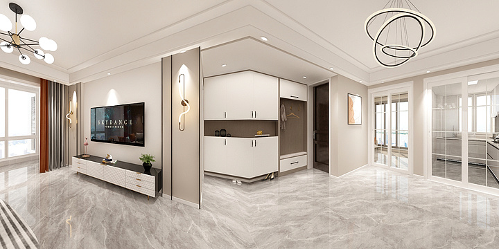 DesignerLuo_O-巴黎印象周总设计效果图-装修设计方案