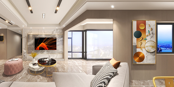 灬黄梦萦灬-绿地交投中央公园-装修设计方案