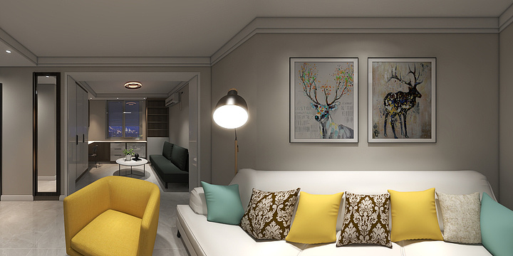 筑森绘图-水利局家属院1-1-6东户.dw-装修设计方案