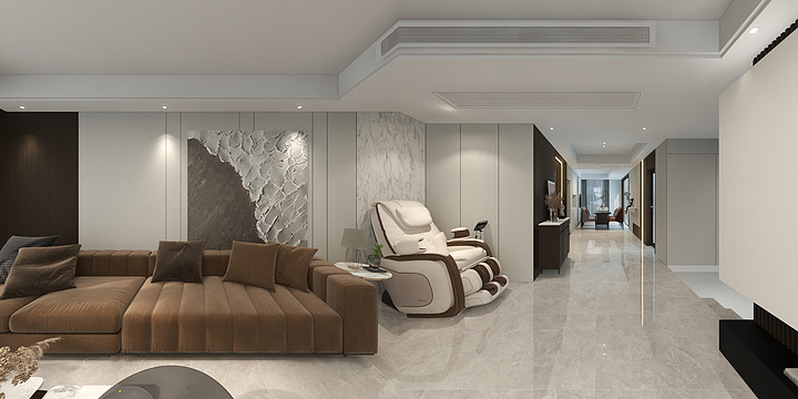 元通Design-曹王庄社区-装修设计方案