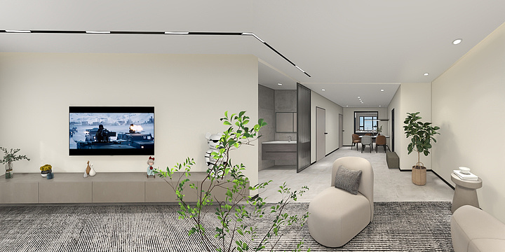 小辉效果图-侘寂风2.16号-装修设计方案