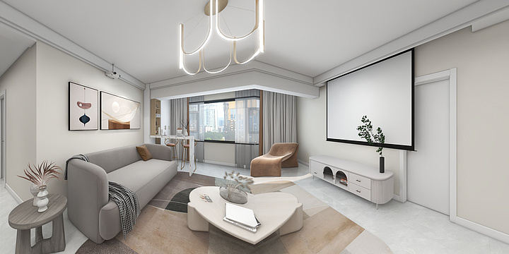 Designer李鹏-海天郑先生.dwg-装修设计方案