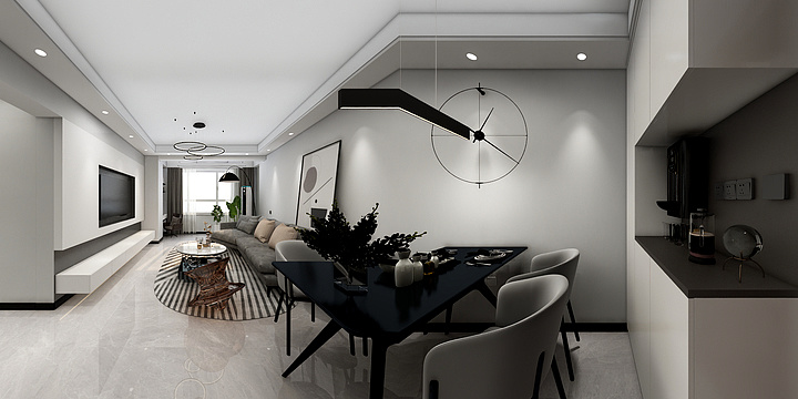 wsxzlz-城市一号-A-03户型-装修设计方案