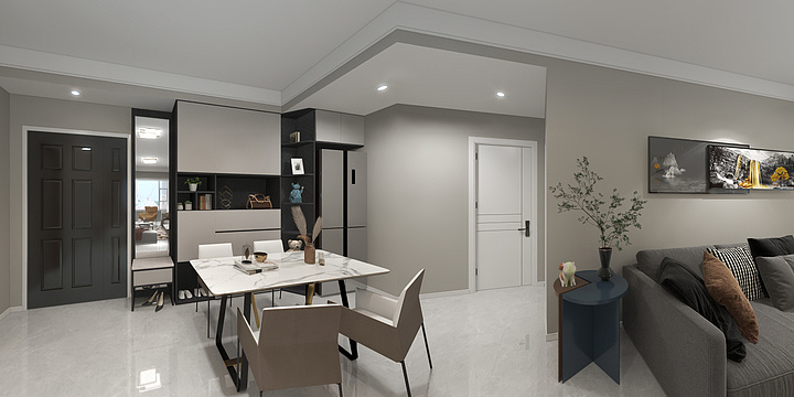 杨伟民-一城江山110-装修设计方案