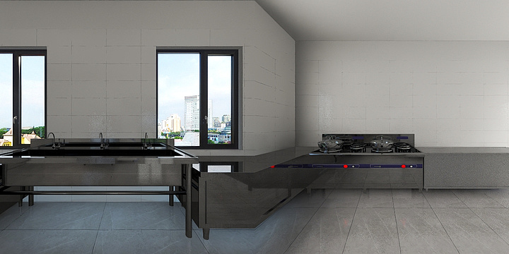 莫凡装饰工程-嵩明厂区食堂-装修设计方案