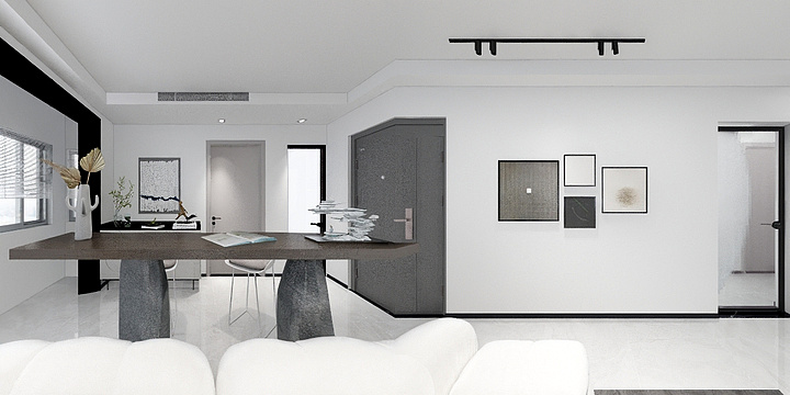 乞力马扎罗的雪PTvq-瑞和园89.50㎡B户型3室2厅1卫-装修设计方案