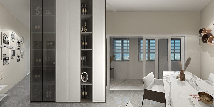 木杨DH-瑞和园89.50㎡B户型3室2厅1卫-副本-副本-装修设计方案