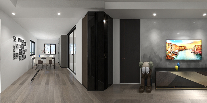 王铁皮-瑞和园89.50㎡B户型3室2厅1卫-装修设计方案