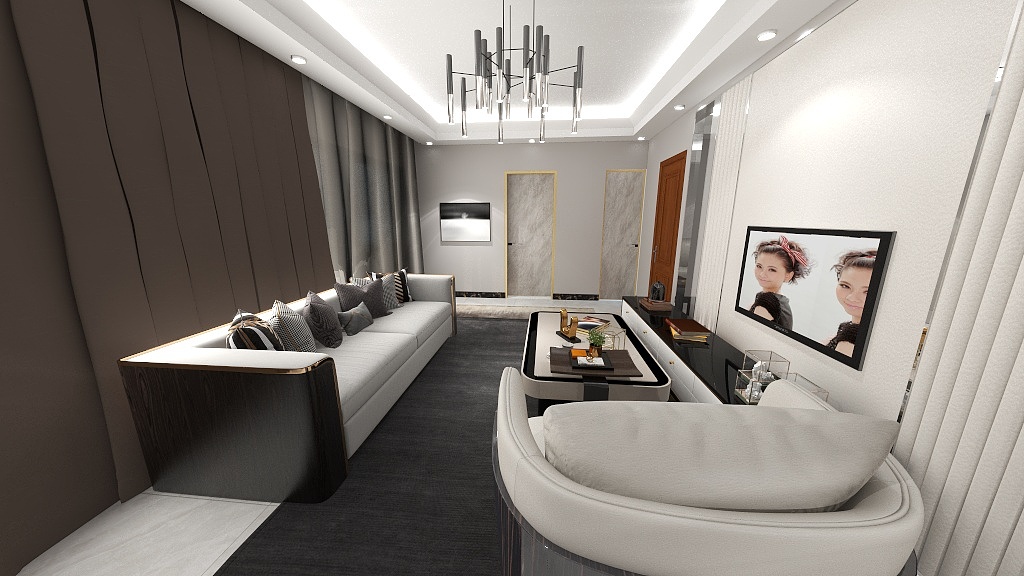 138****5054mEVP-瑞和园89.50㎡B户型3室2厅1卫-装修设计方案