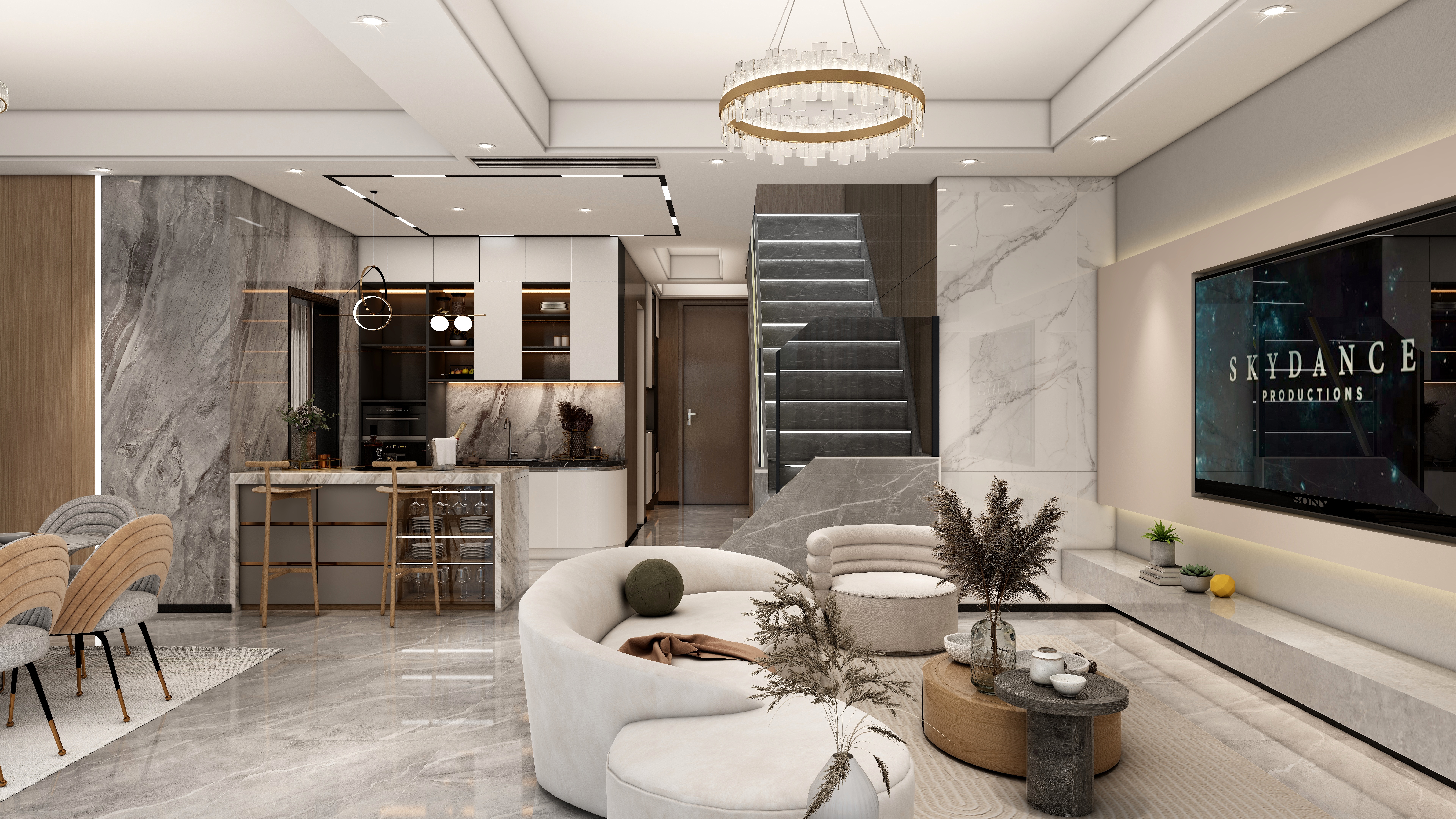 郑欣慧设计师-华侨城别墅-原木风最终-装修设计方案