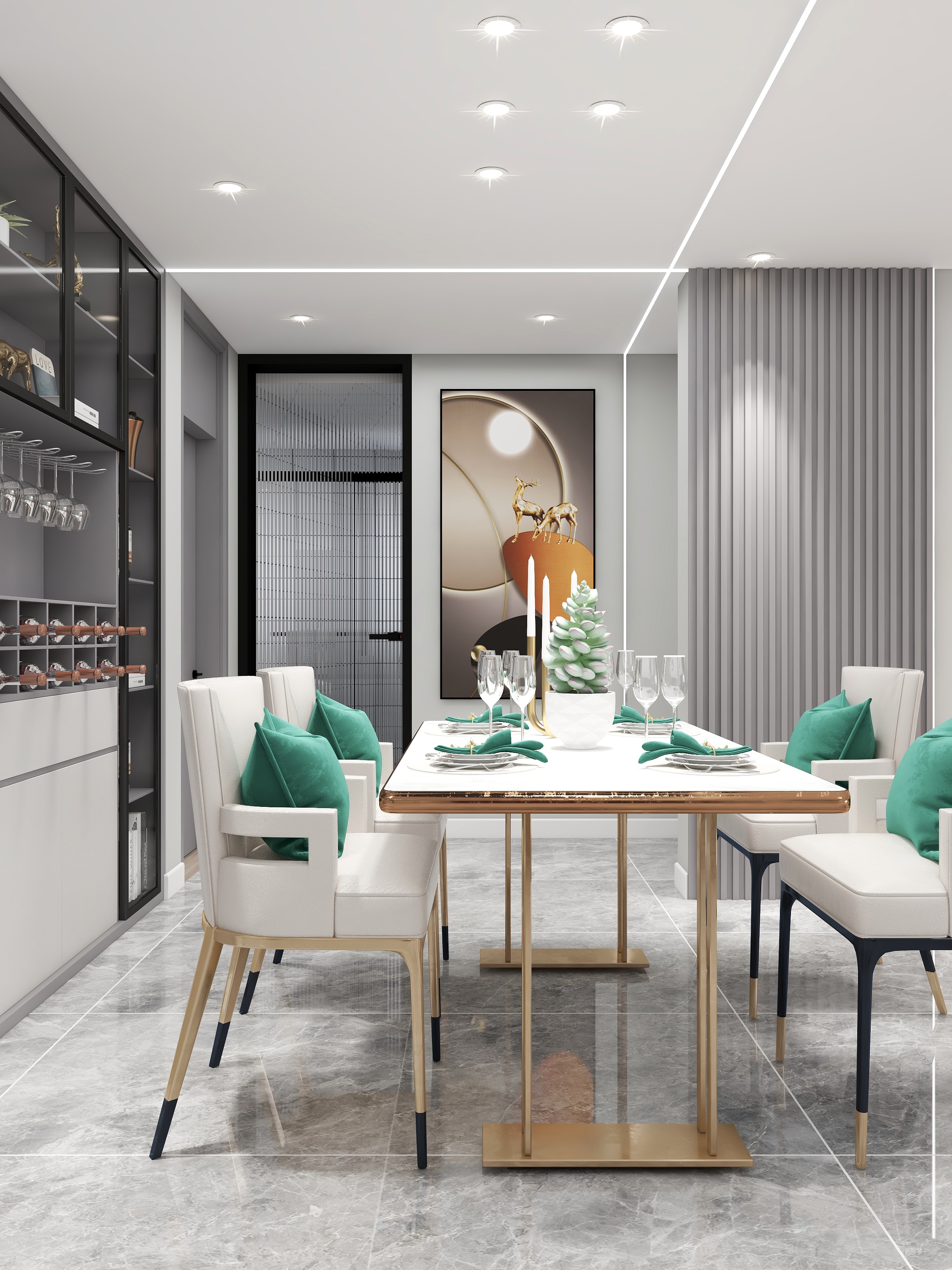 林LINZI-星光上院-轻奢格调-装修设计方案