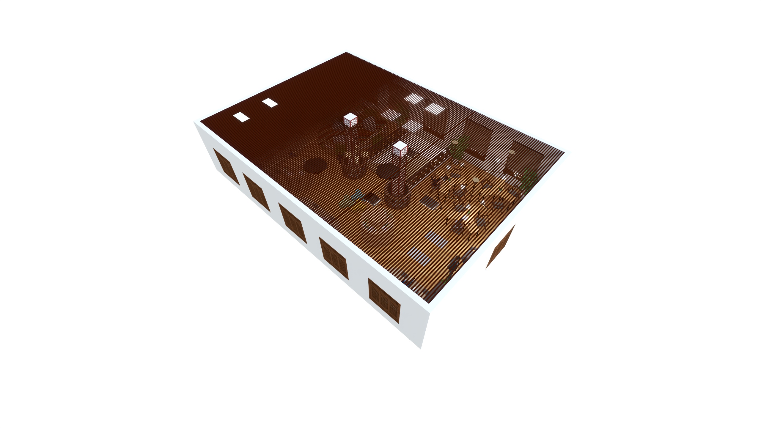 新疆智美创意广告传媒有限公司-努尔巴格乡麦香书屋-副本-装修设计方案