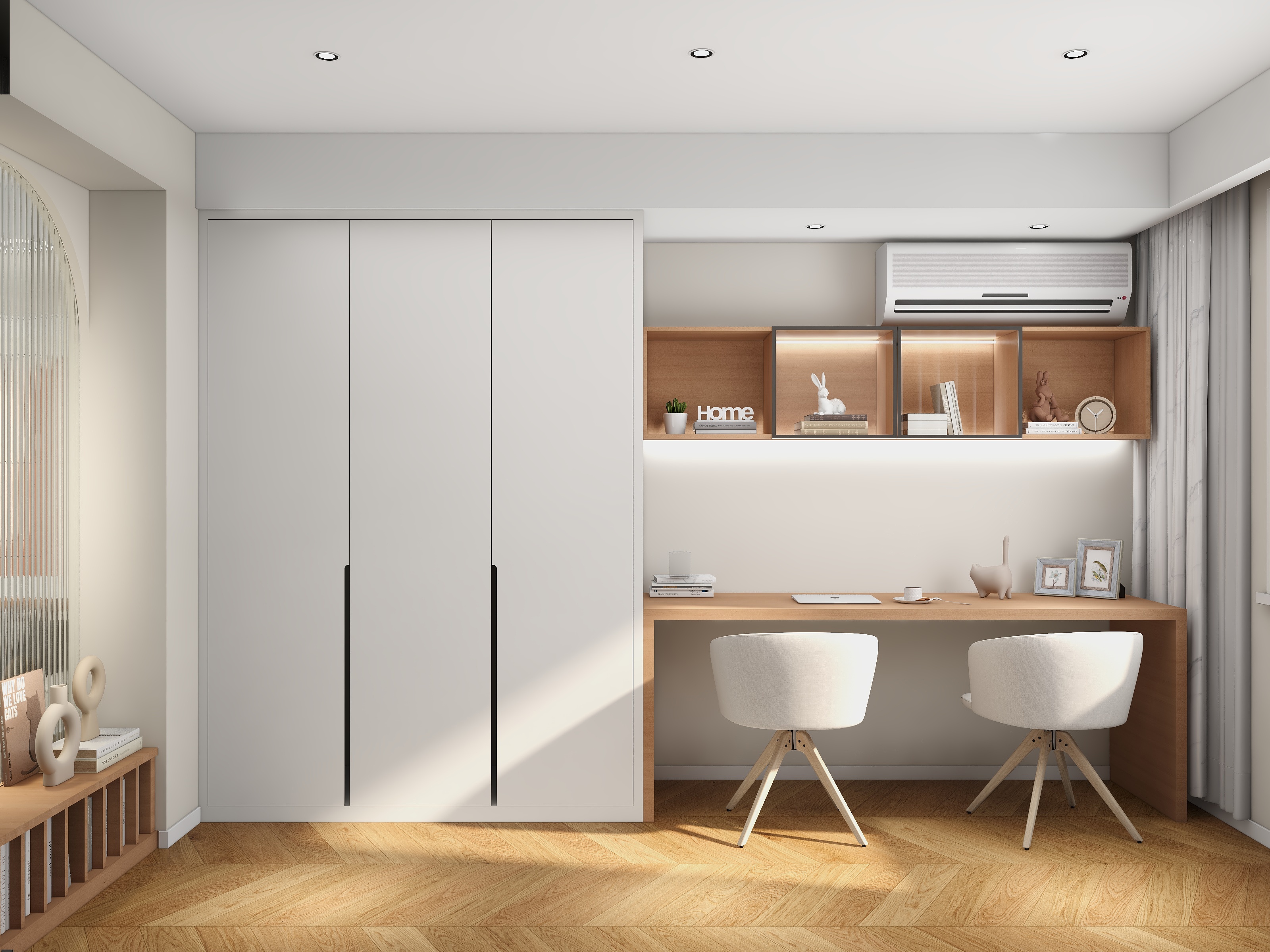 設计吴乃克-北欧原木风-装修设计方案