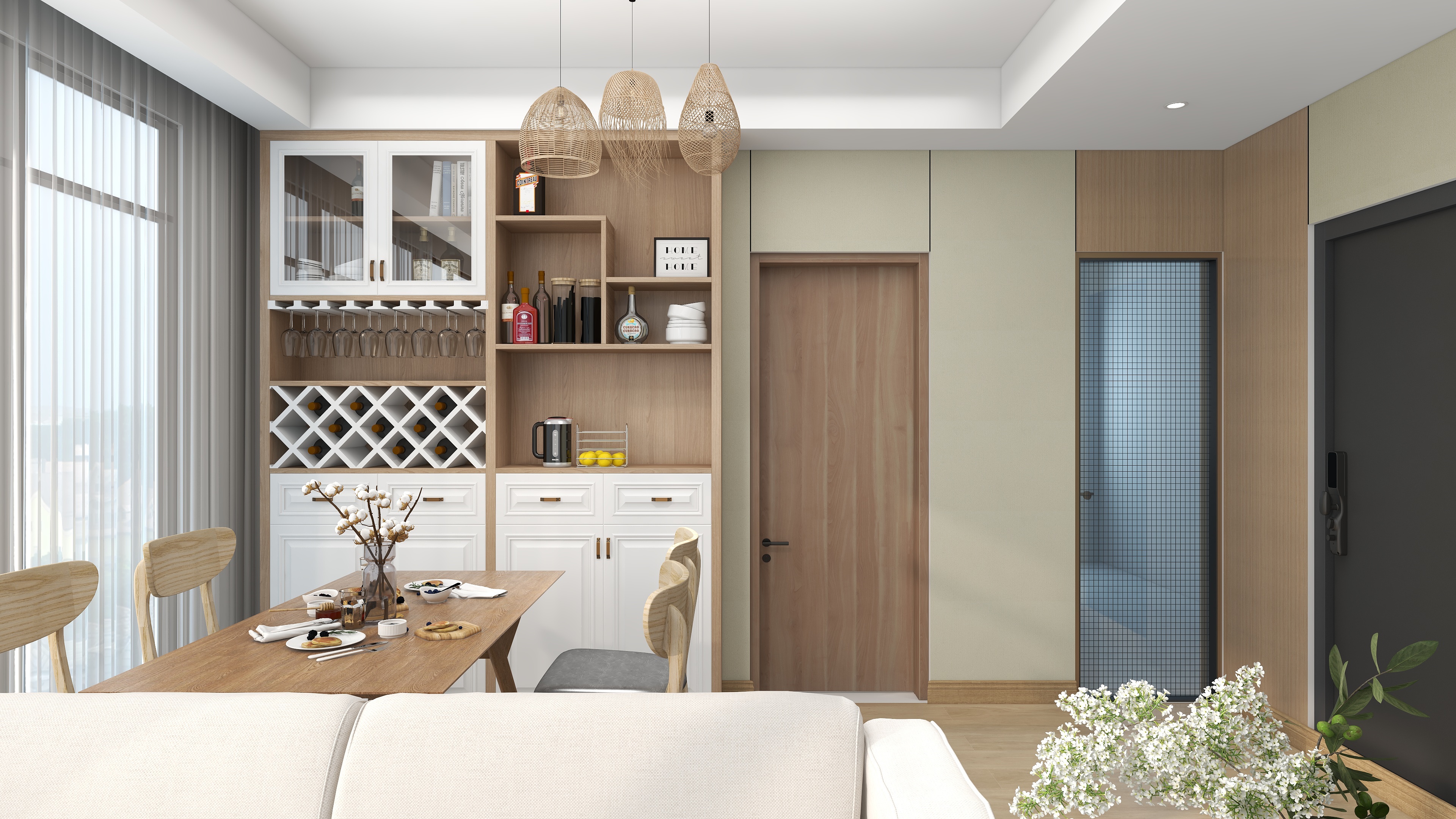 周邵伟-瑞和园89.50㎡B户型3室2厅1卫-装修设计方案