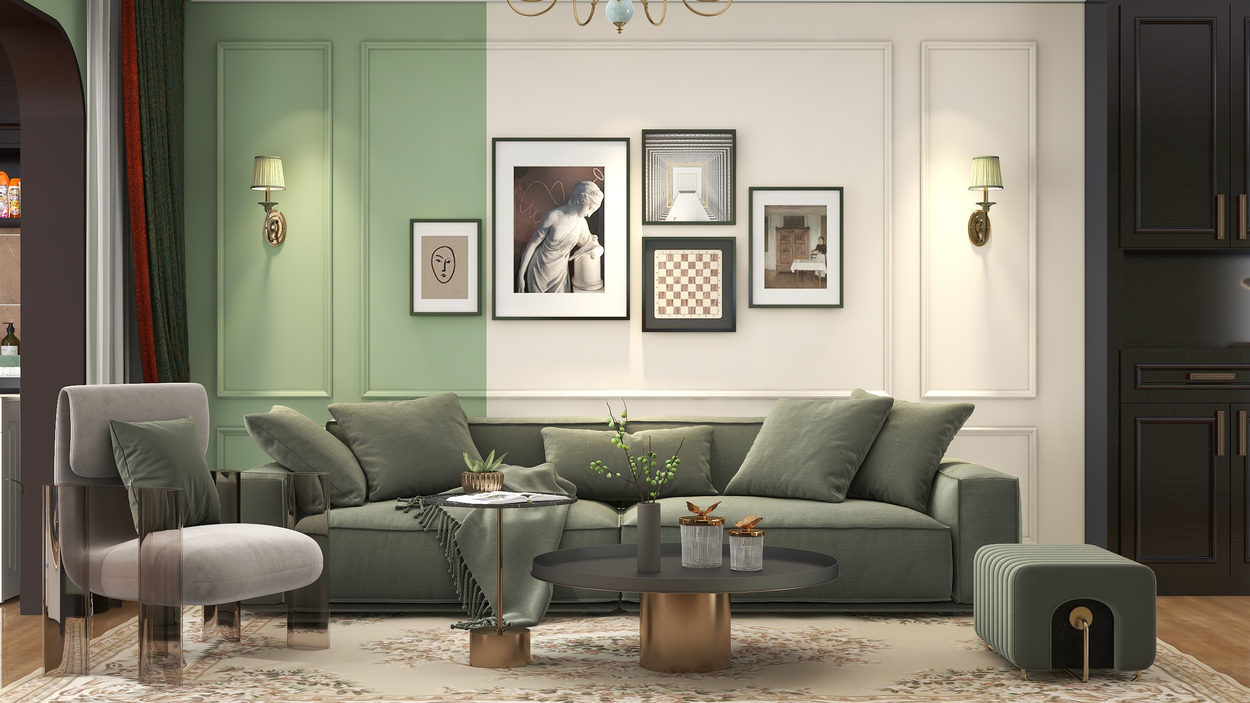 YM徐工设计-《绿野仙踪》140平现代简美四居-装修设计方案