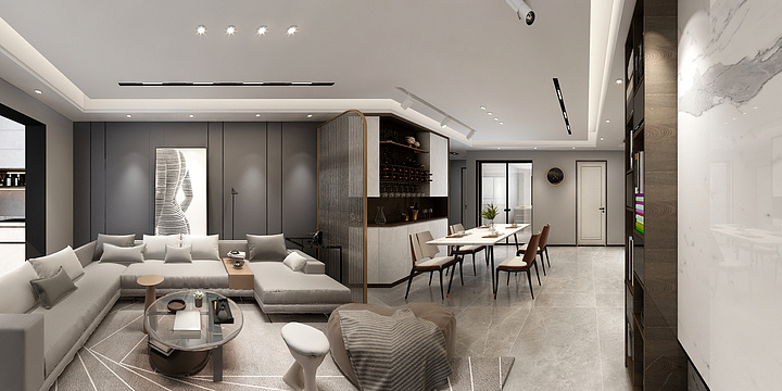 A_朱宇-新城悦隽-现代-装修设计方案