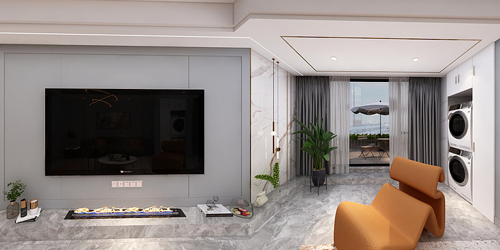 淅p-文星花苑1-1-201.dwg-装修设计方案